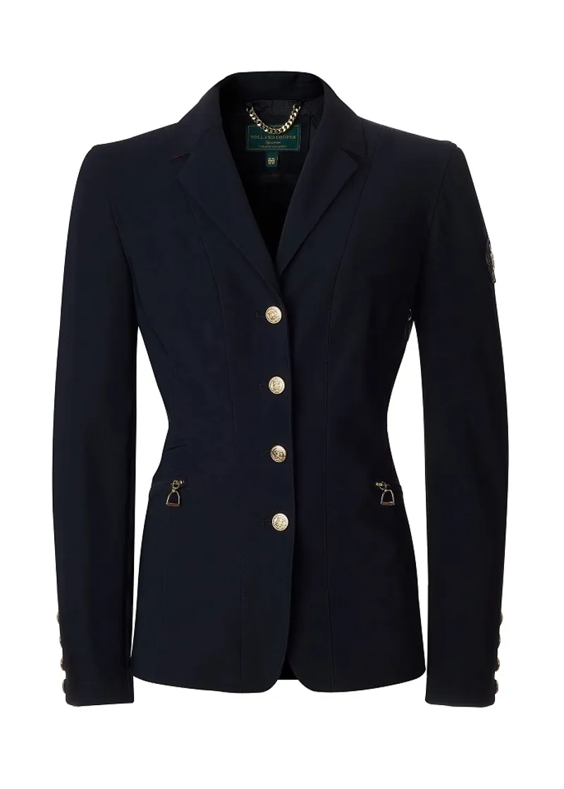 Holland Cooper The Competition Jacket Ladies in Ink Navy-4